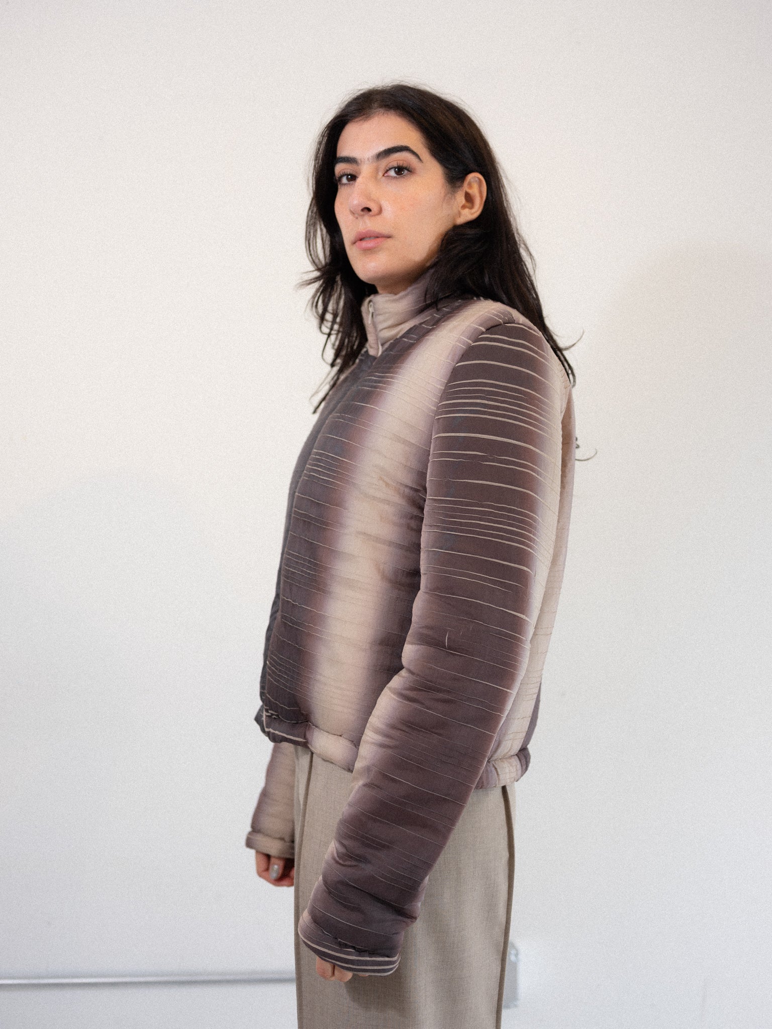 Lenticular Puffer Jacket