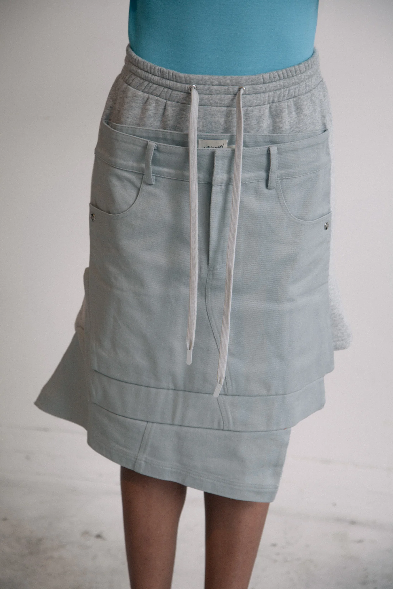 Folded Midi Skirt - Image 4