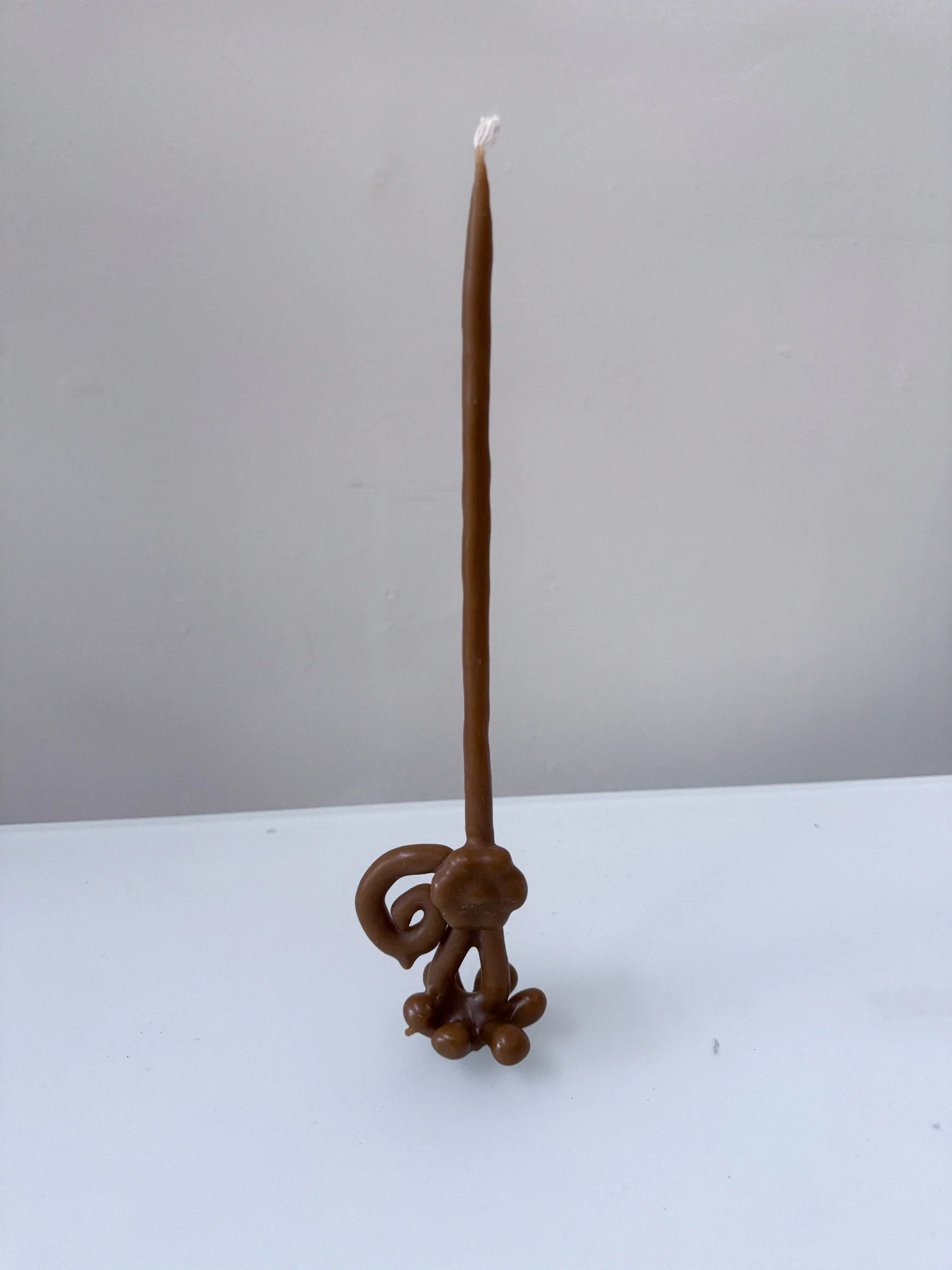 Beeswax Candle (Brown) - Image 4
