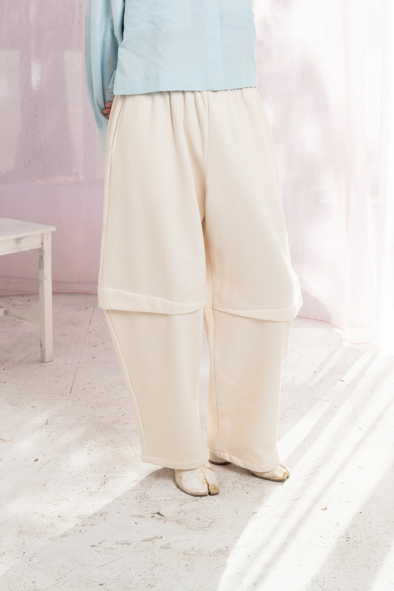 Samurai Sweatpants (Cream)
