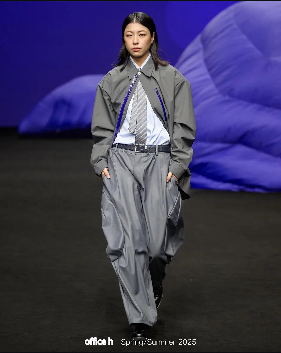 Large Pocket Trousers (Gray) - Image 4