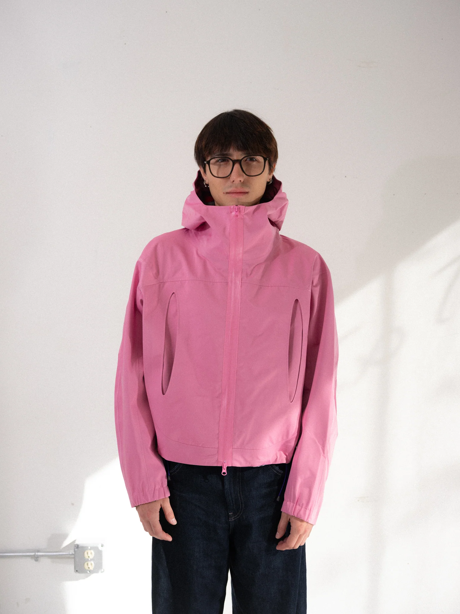 Waterproof Hardshell Jacket (Pink)