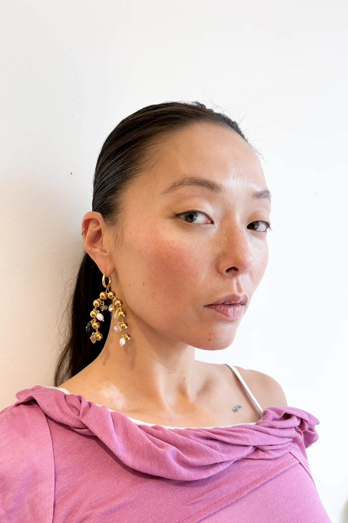 Baby Junk Gold Earrings - Image 5