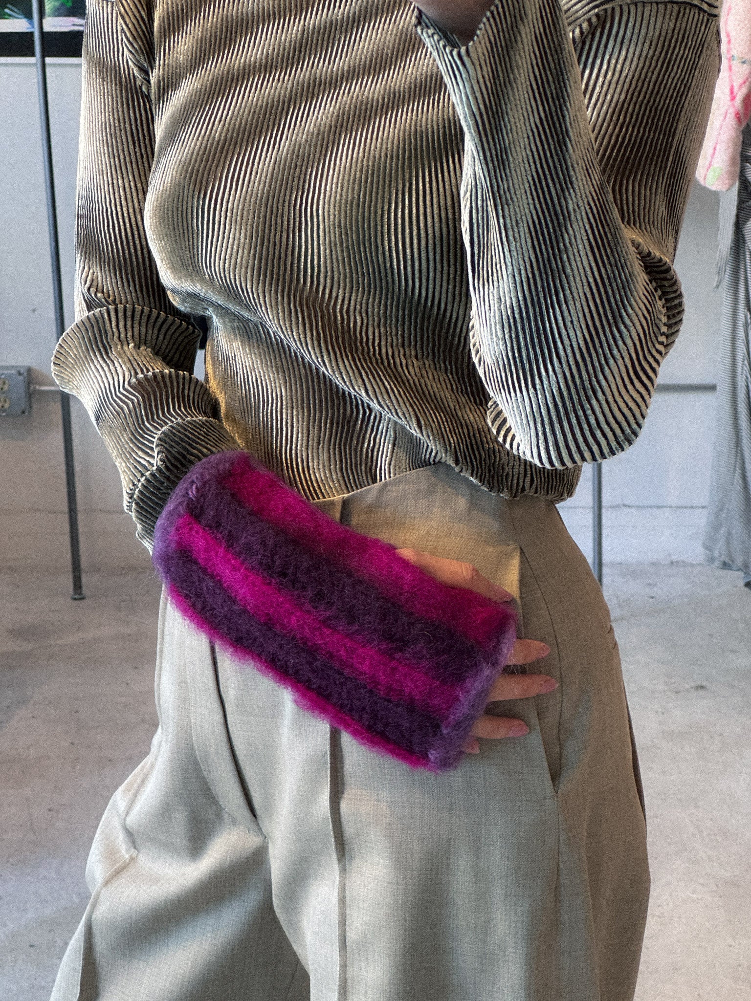 Wool Hand Warmers (Berry) - Image 2