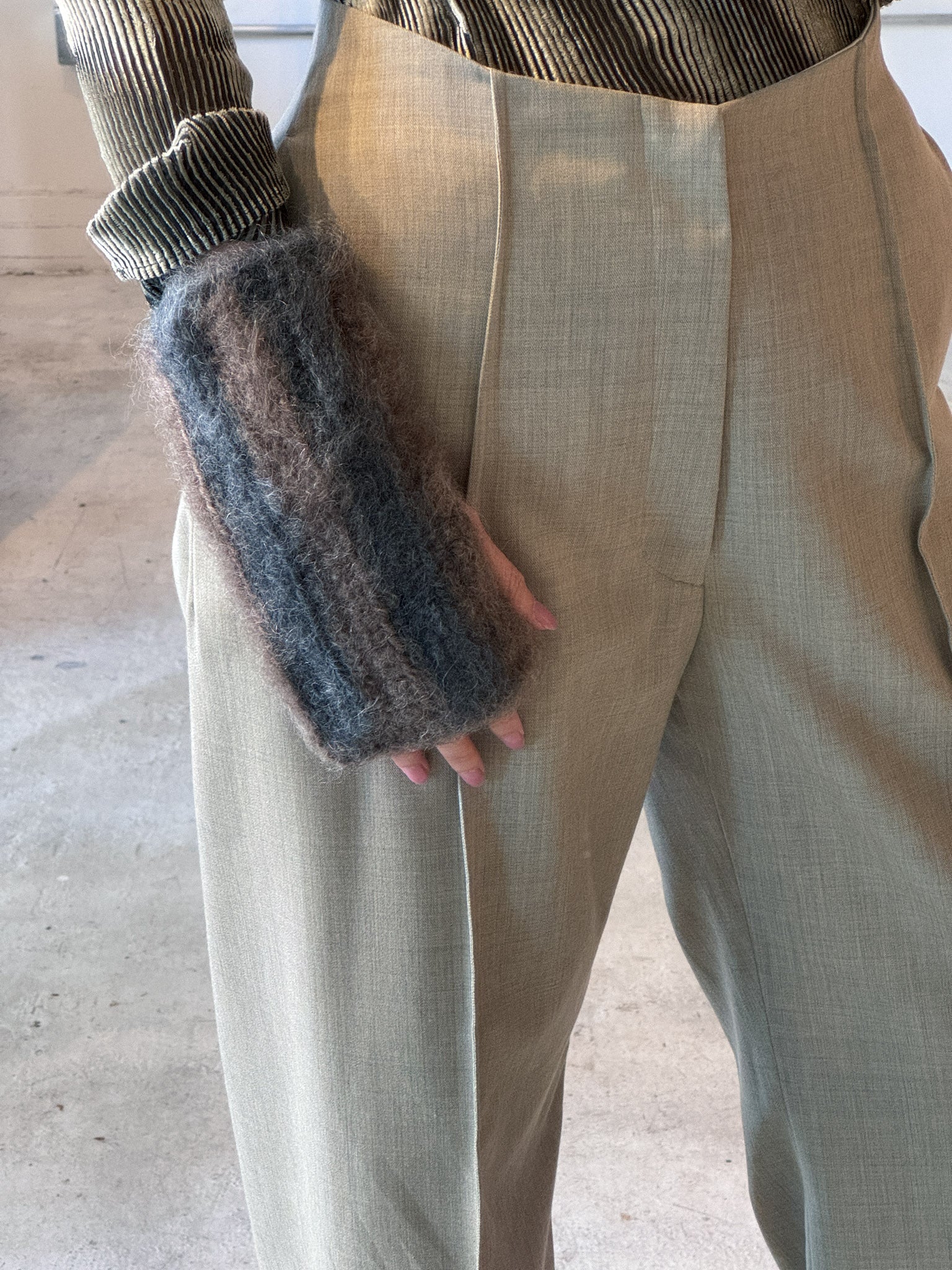 Wool Hand Warmers (Stone) - Image 2