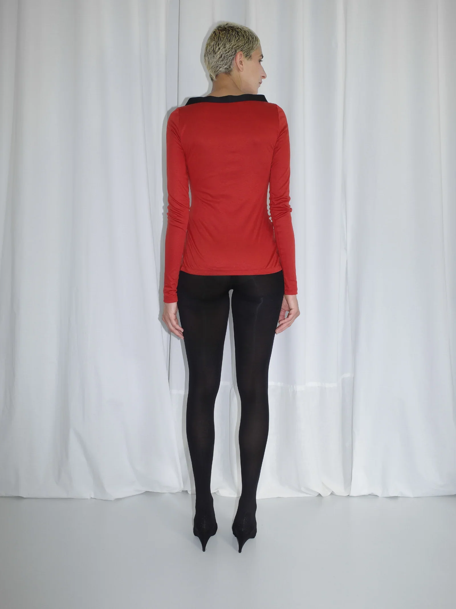 Jersey Top (Red) - Image 4