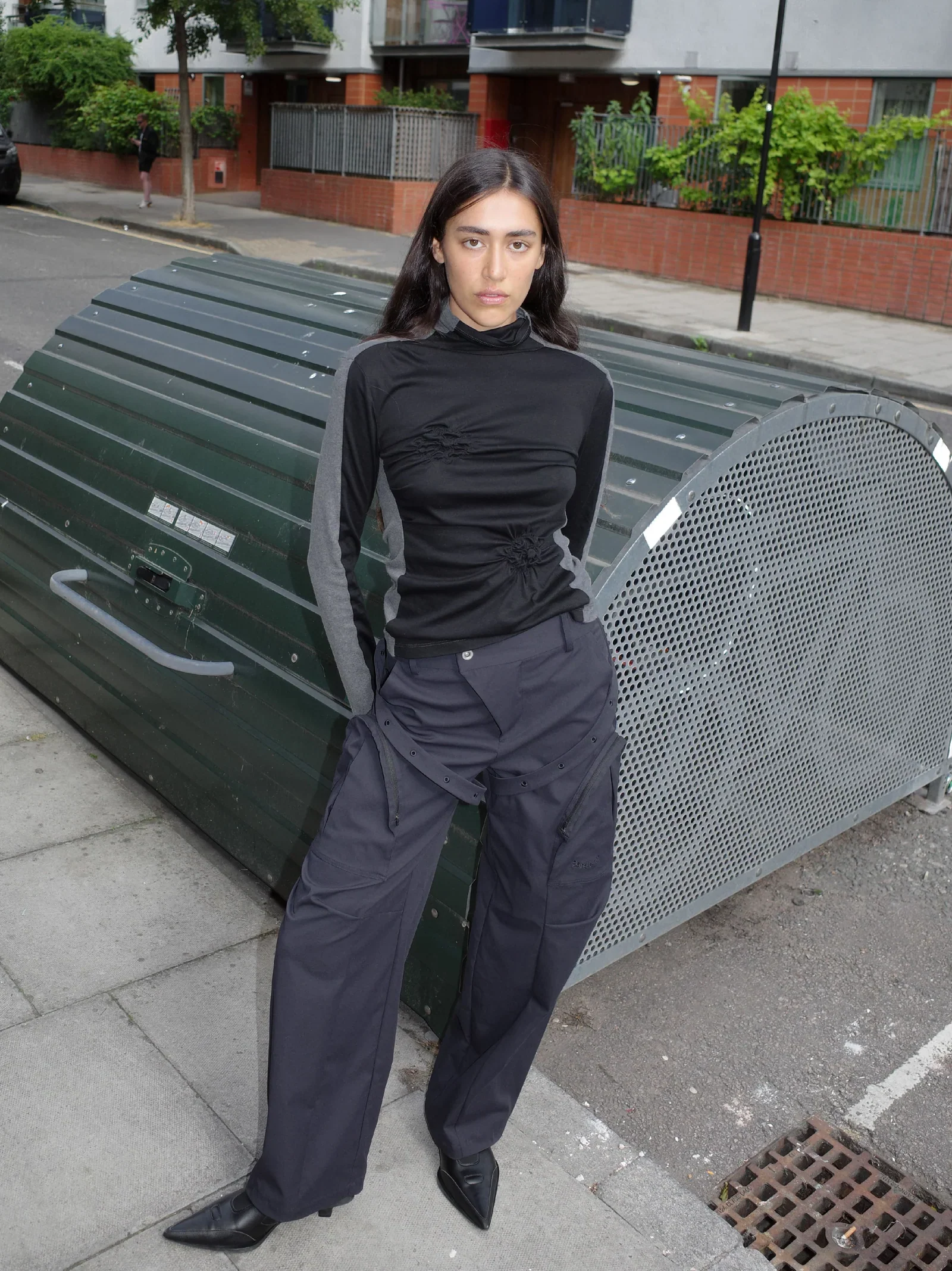 Lava Lounge Shirt (Black/Grey) - Image 3
