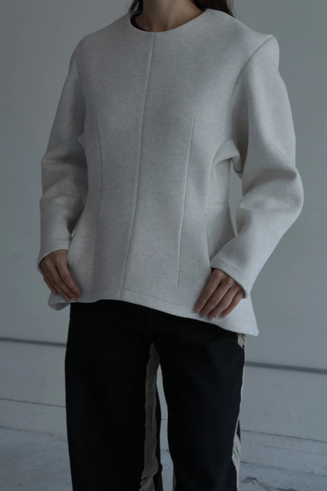 Our Basic Sweatshirt (Off White) - Image 2